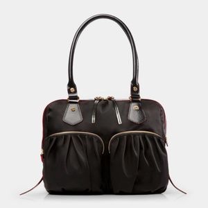 MZ Wallace Jane Tote, Black (gold hardware)